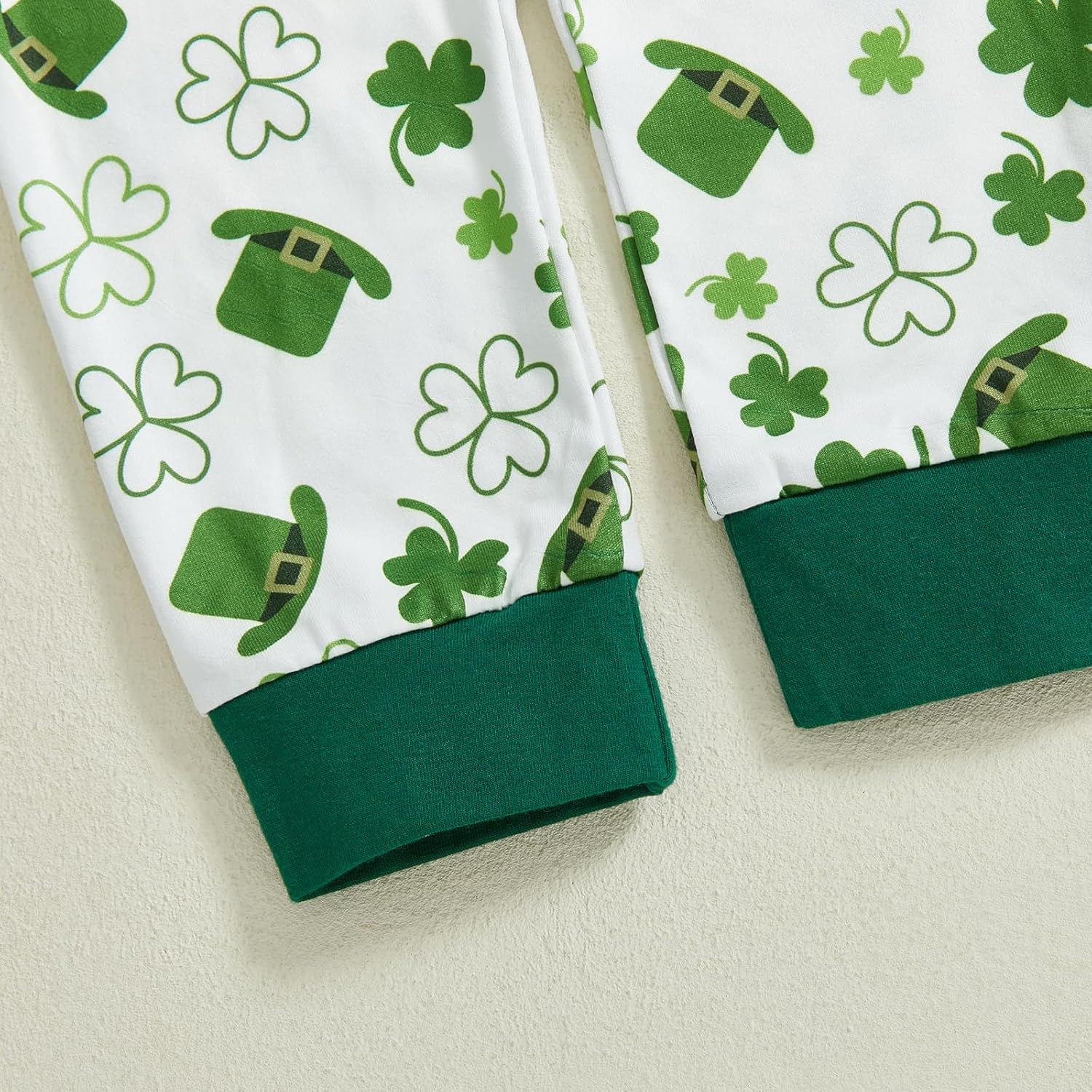 BemeyourBBs St Patricks Day Shamrock Baby Set - Baby Boy Outfit