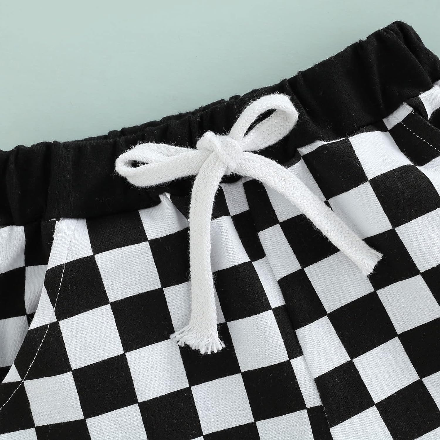 Lamuusaa Newborn 0-3T summer cotton plaid shorts