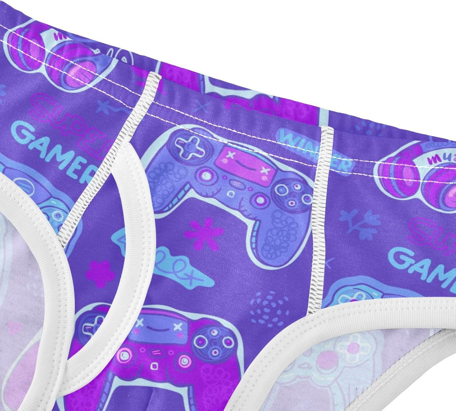 KLL Cute Joystick Patterns Toddler Training Underwear for Boys