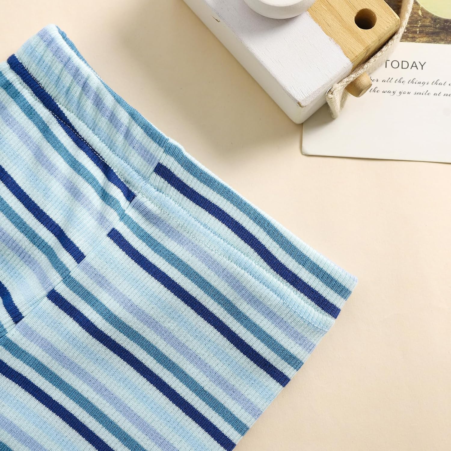 Emmababy Fall Striped Romper Set for Baby