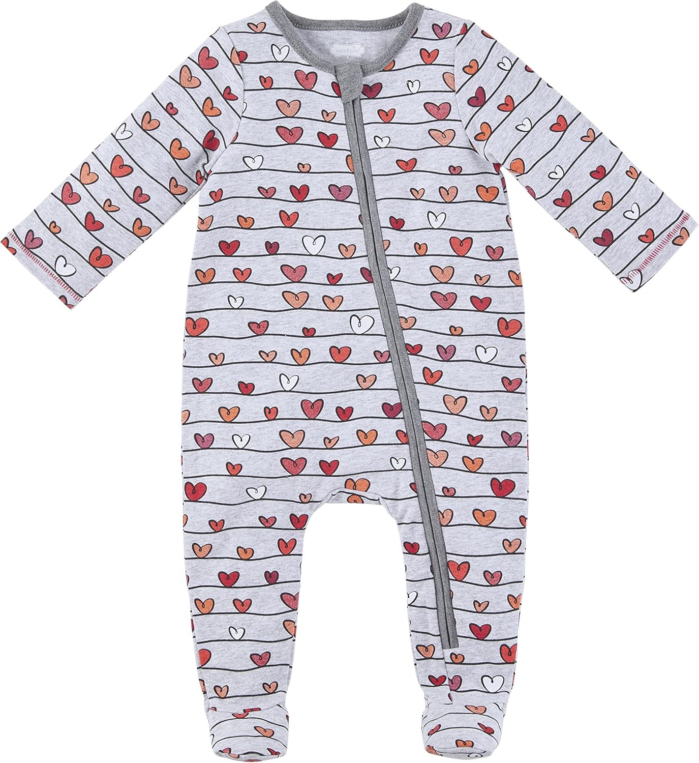 Valentines Day Pajamas for Boys Stretchy Sleepers with Hearts