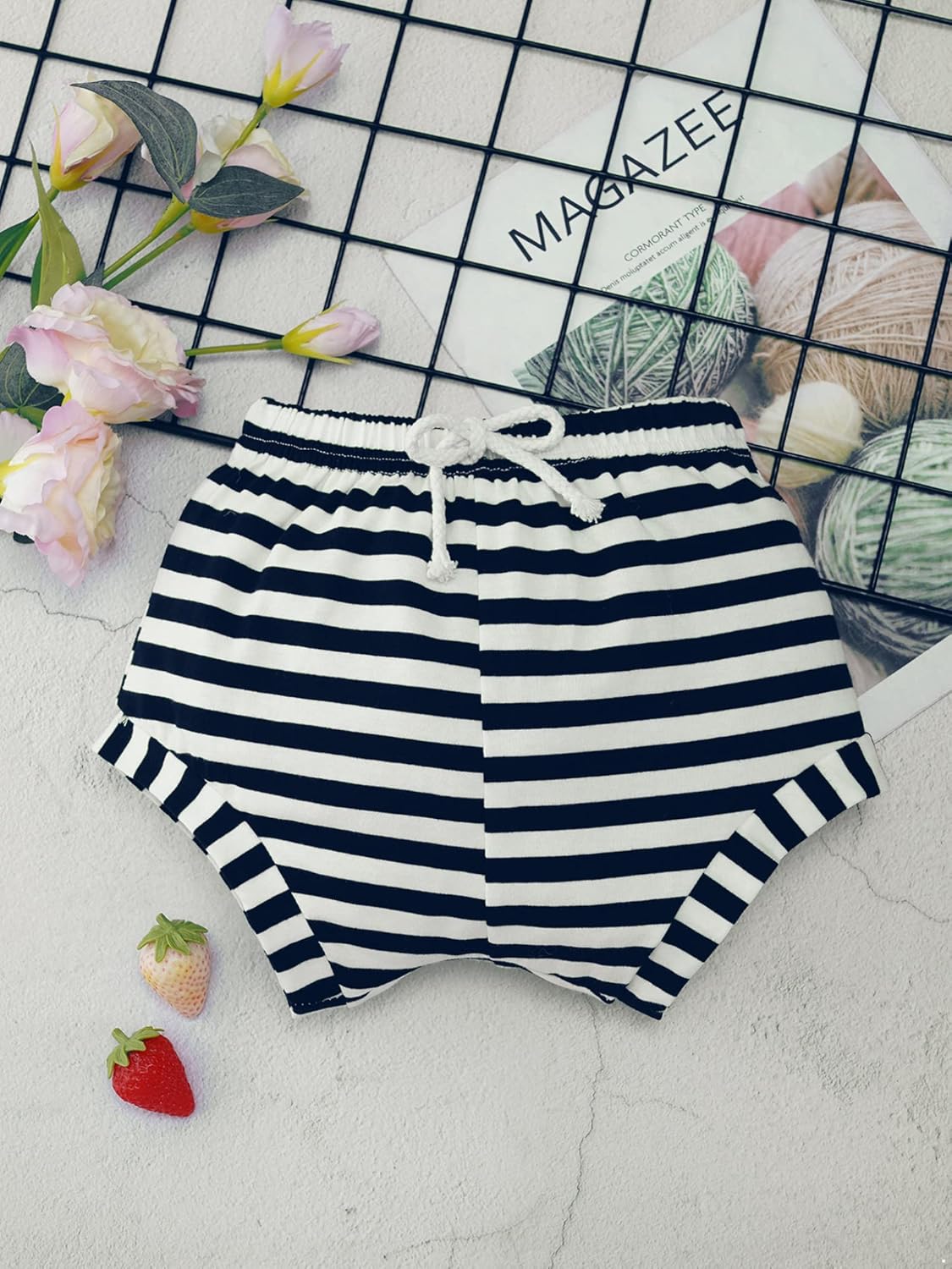 Cute and Functional Diaper Cover Shorts for Babies