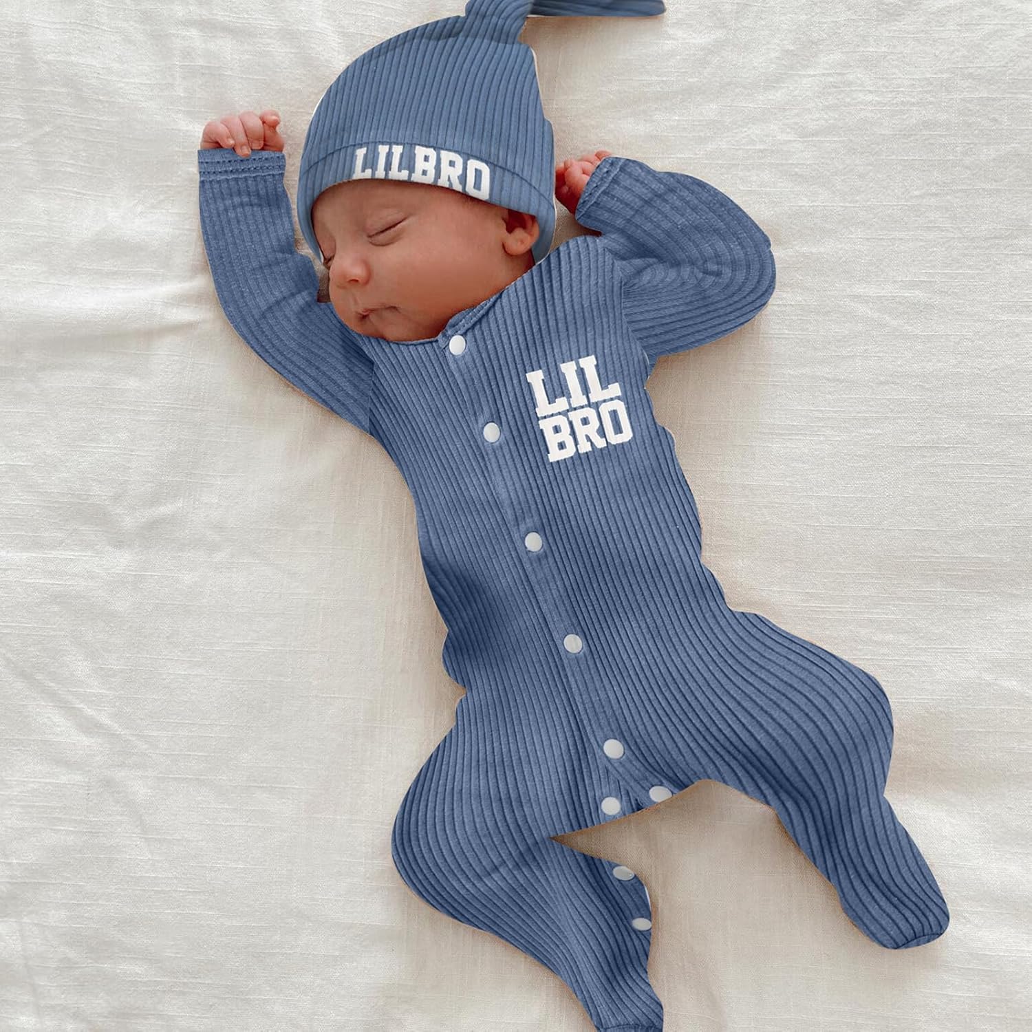 Newborn Boy Romper Jumpsuit Set