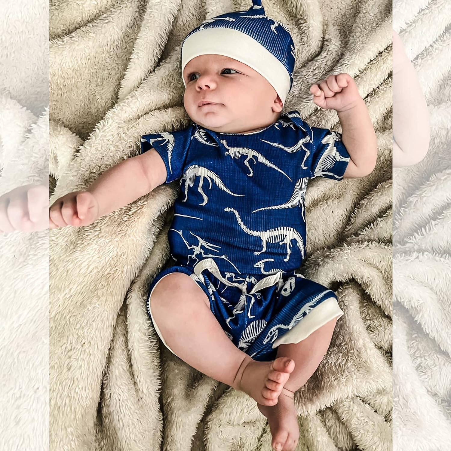 HINTINA Dinosaur Preemie Boys Clothing Set