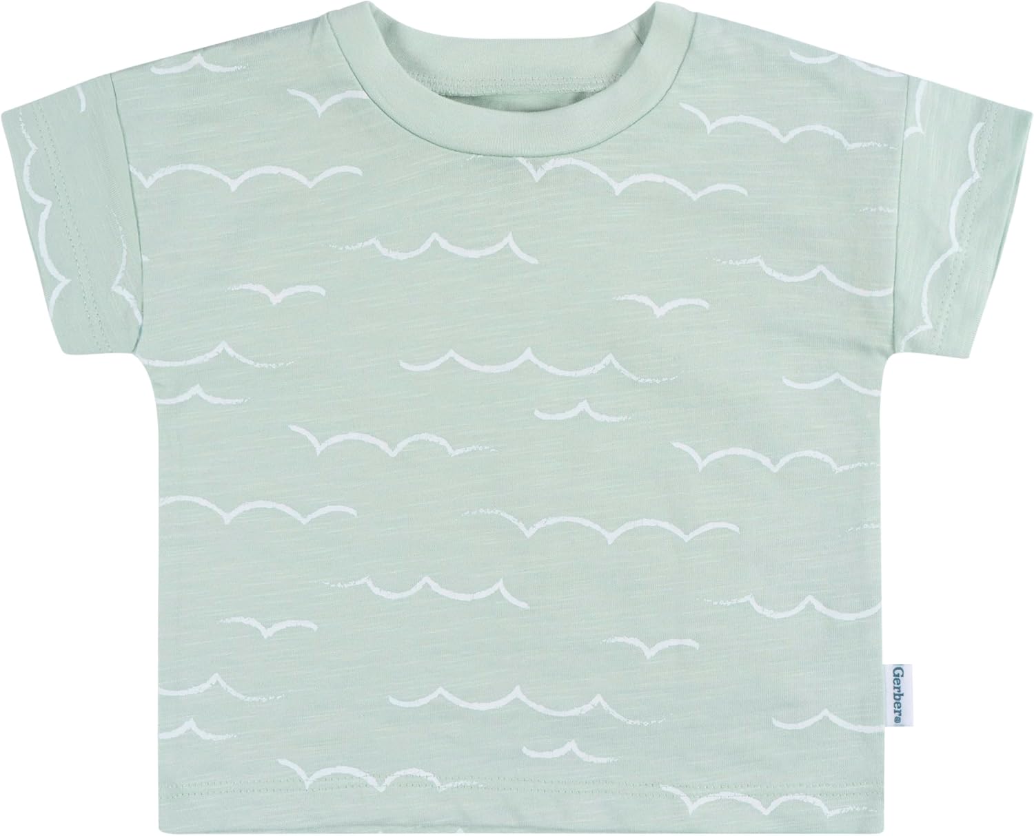 Gerber Baby Boys Lightweight T-Shirt and Shorts Set