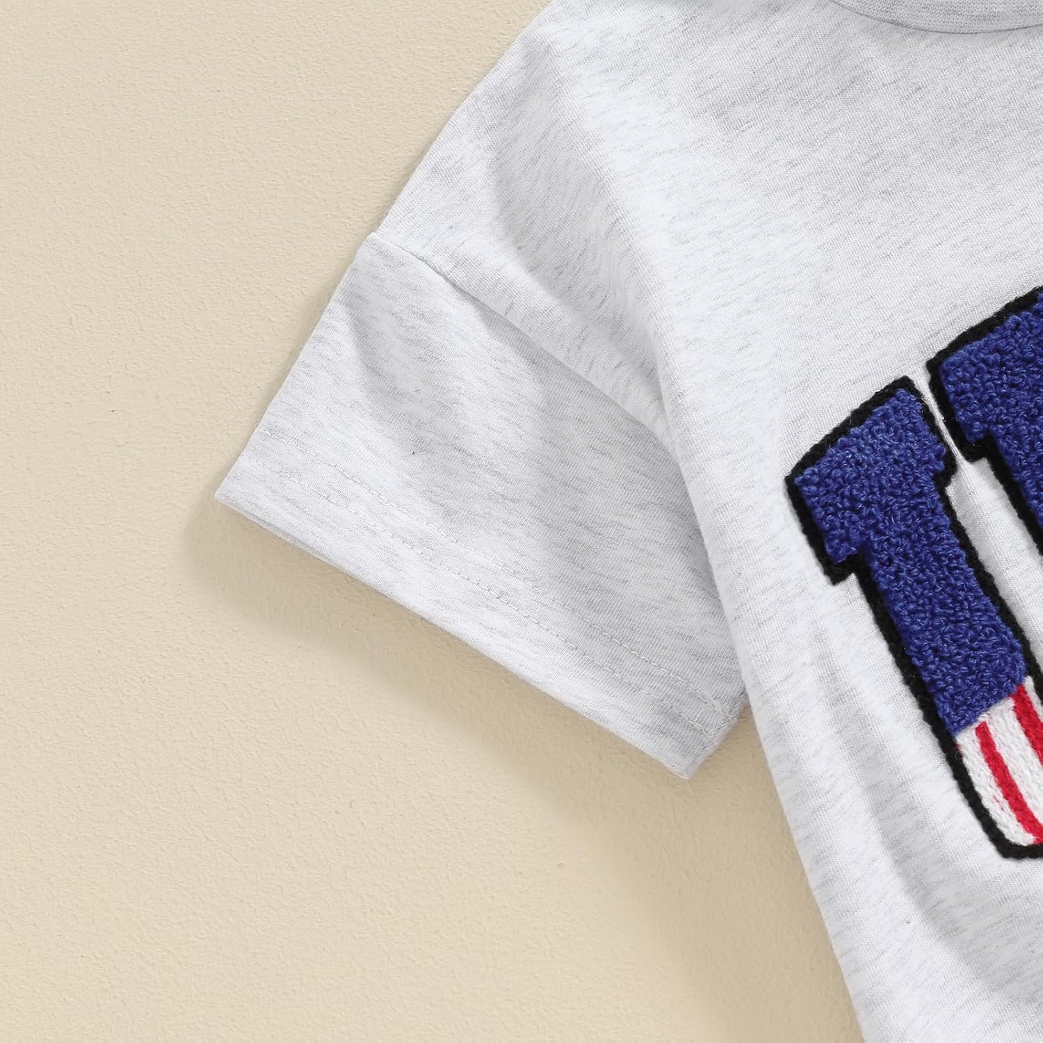 4th of July Toddler Romper US Milestones