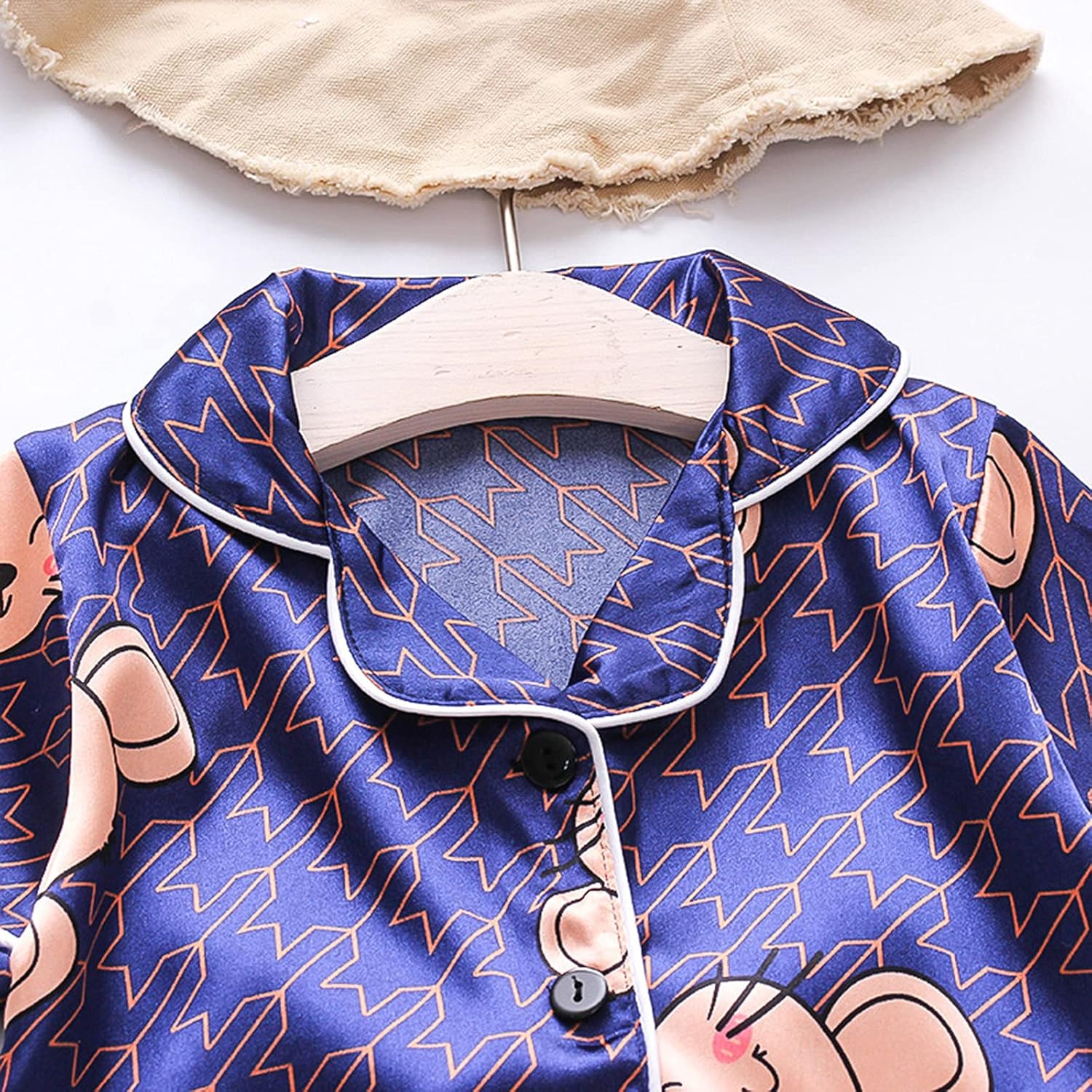 Navy Pajama Set for Babies 12-24 Months