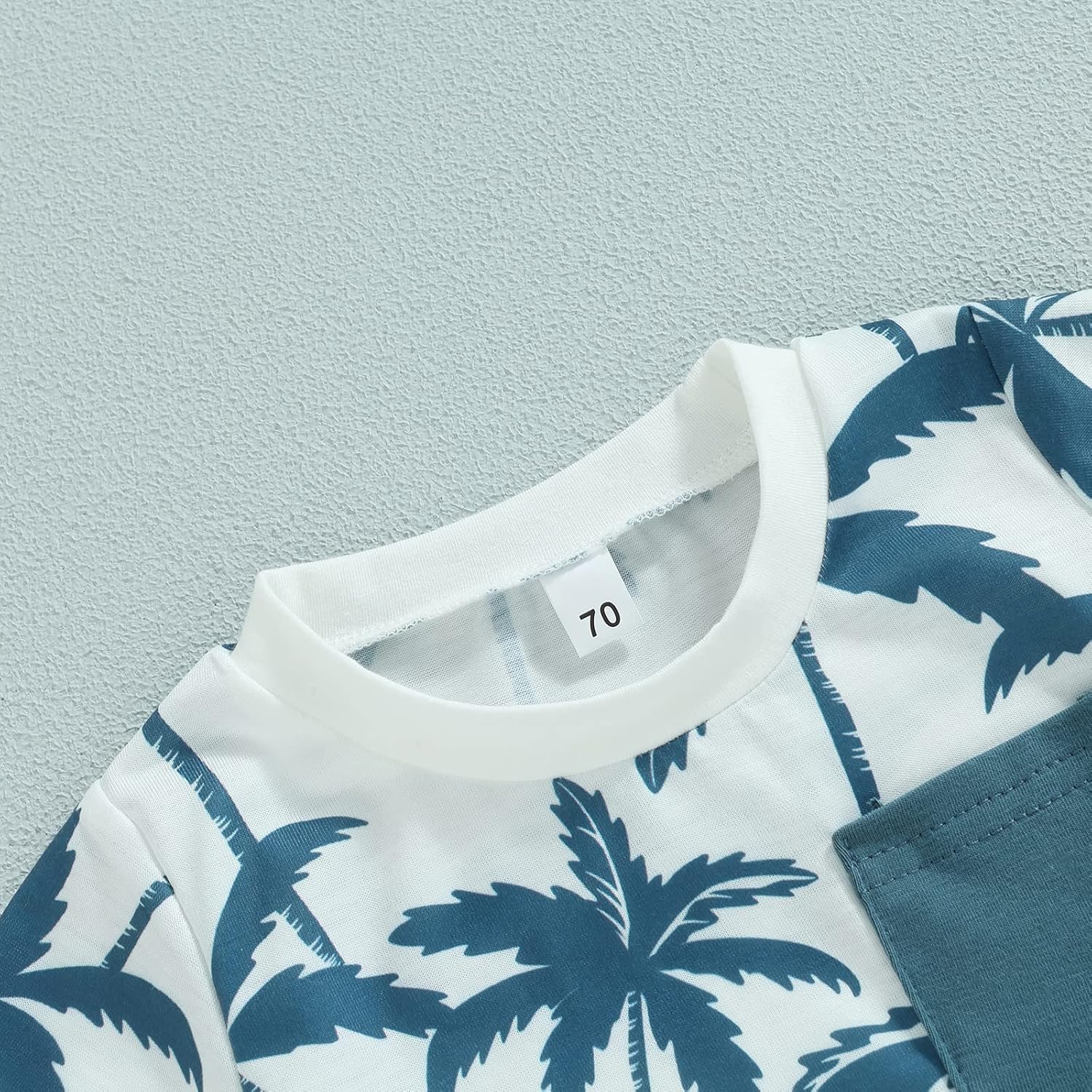 Saliuentm Toddler Beach Set tropical t-shirt and shorts