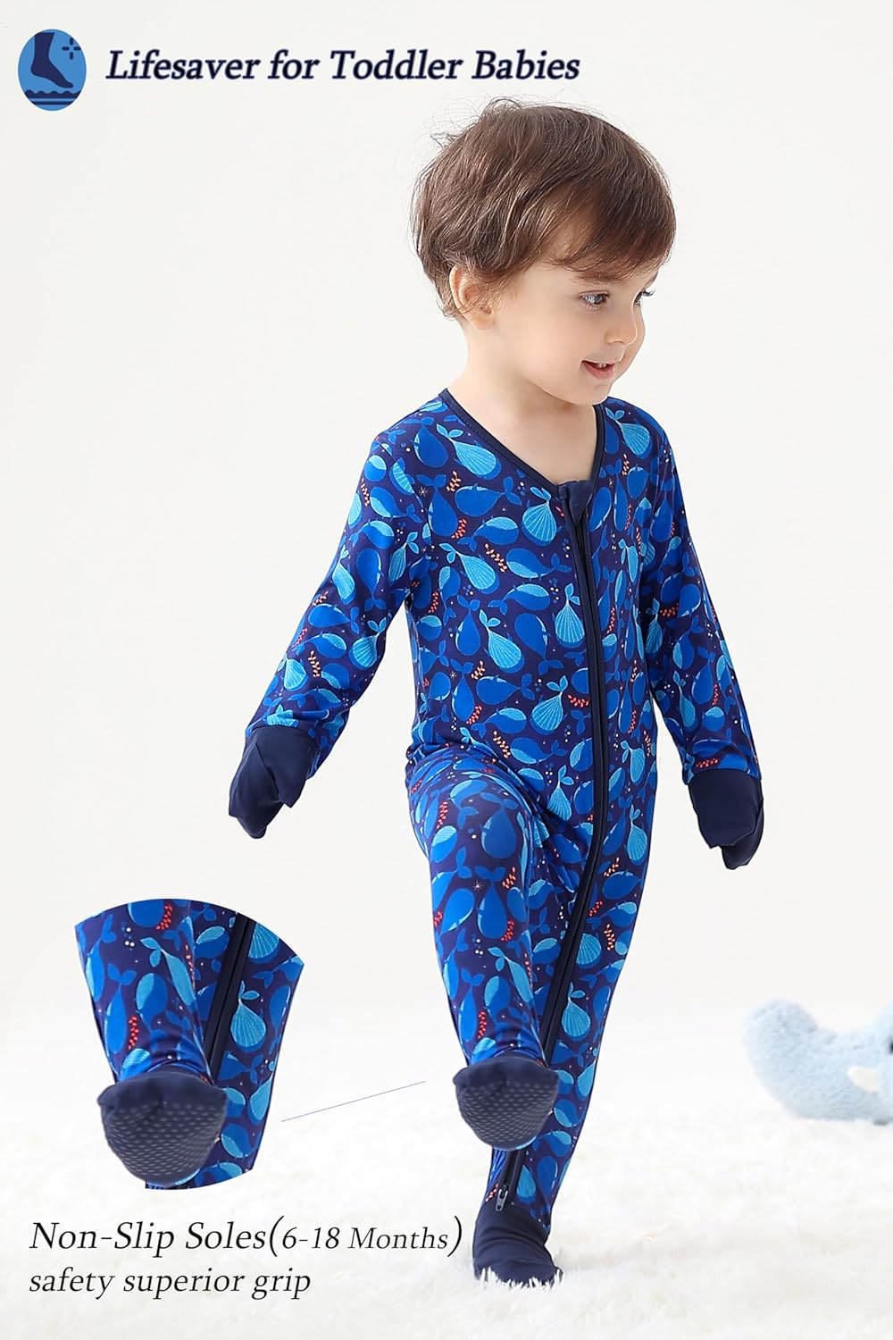JunNeng 2Pcs Bamboo Romper for Baby