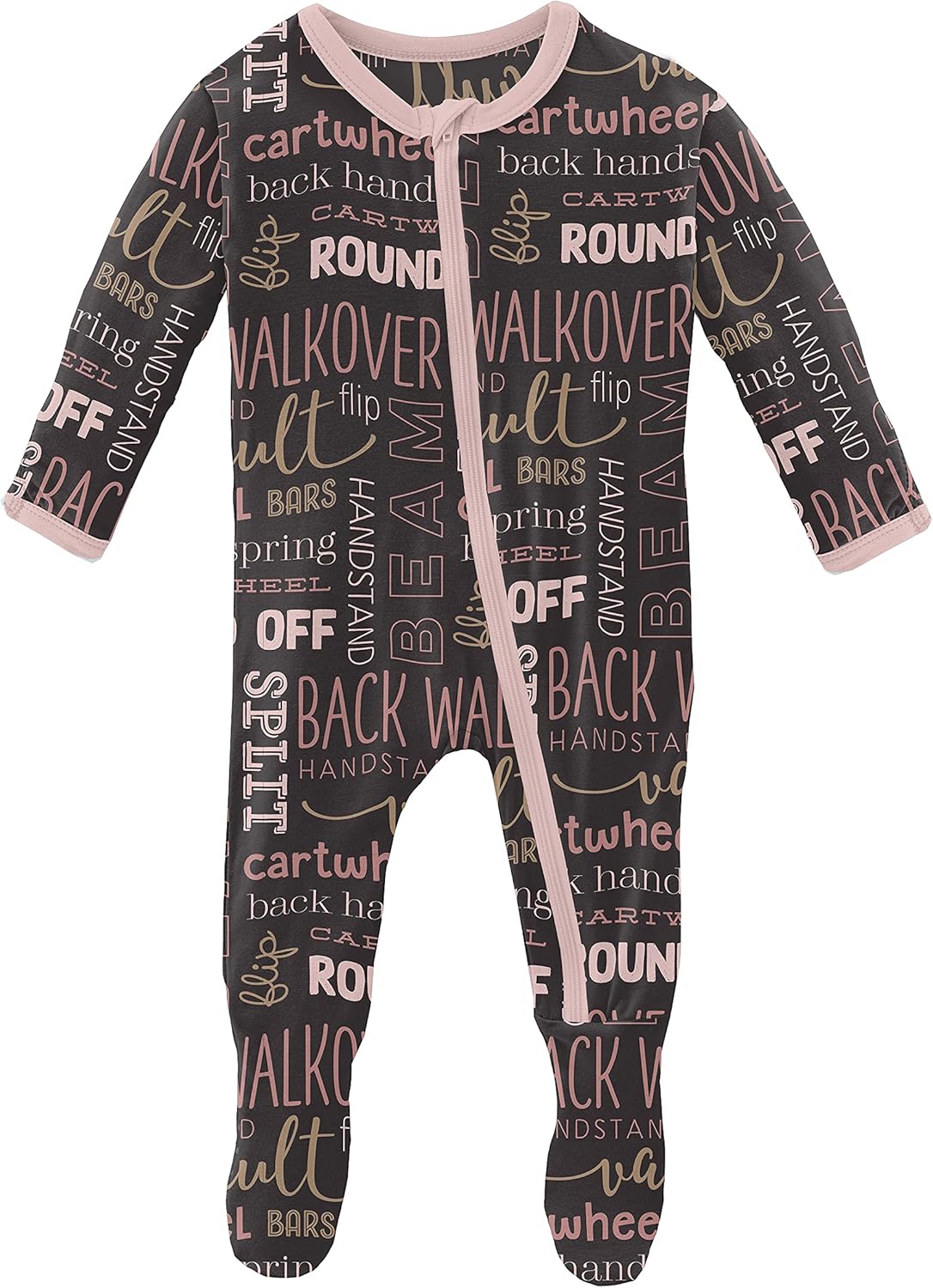Soft and Sweet Print Footies for Baby