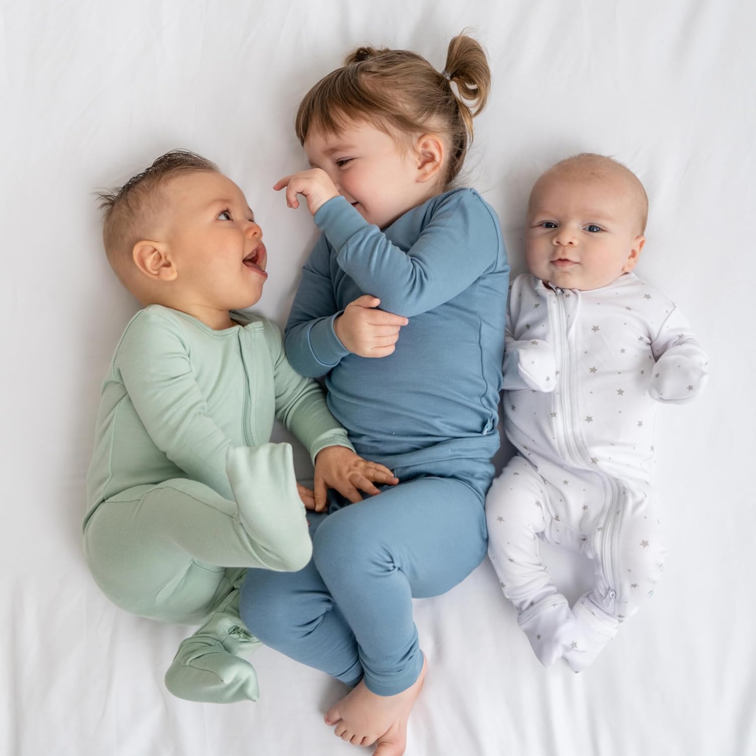 DREAMLAND BABY Bamboo Viscose Pajamas - Soft Comfortable Eco-Friendly
