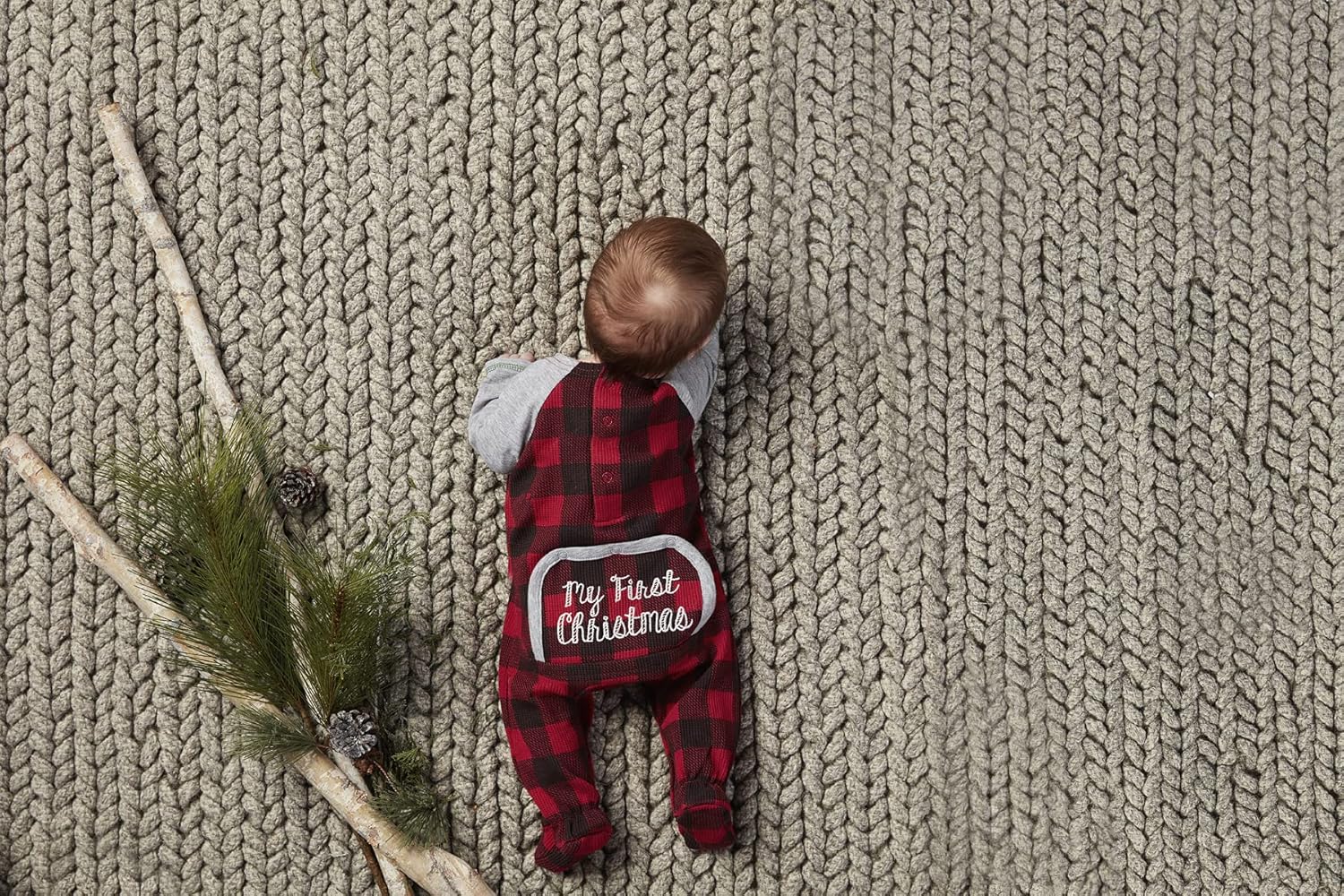 Mud Pie Baby Boys Reindeer My First Sleeper