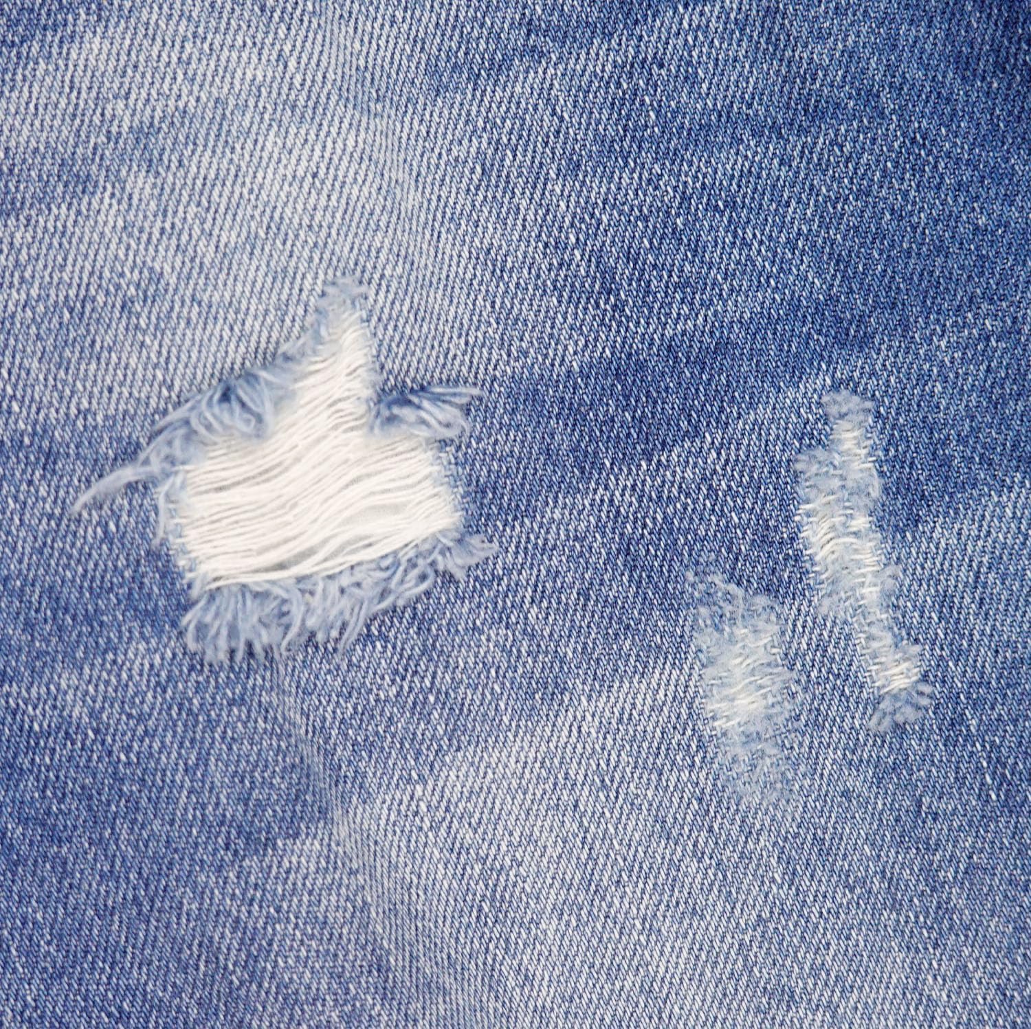 Elastic Ripped Jeans for Kids