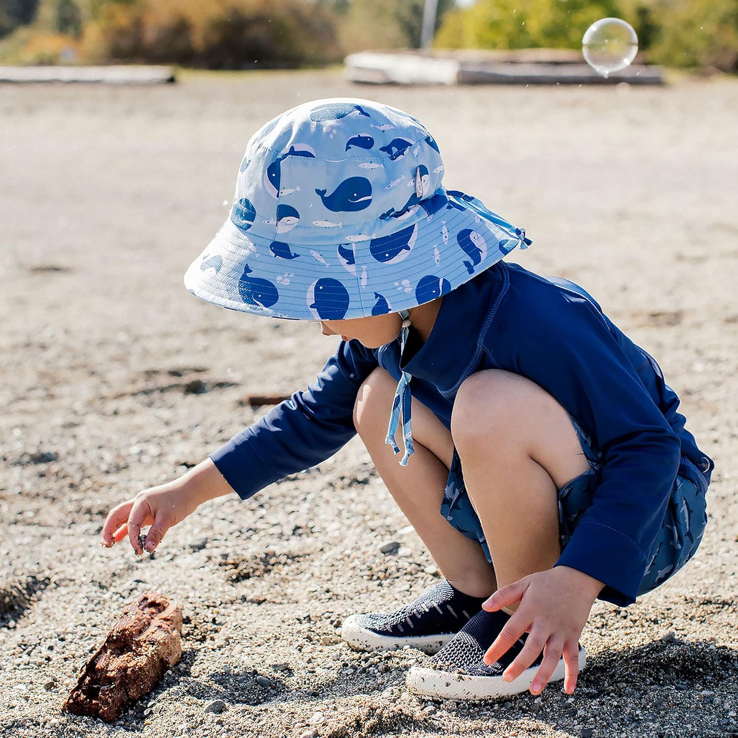 JAN JUL Grow-With-Me Xadjustable Cotton Bucket Sun Hat for Kids