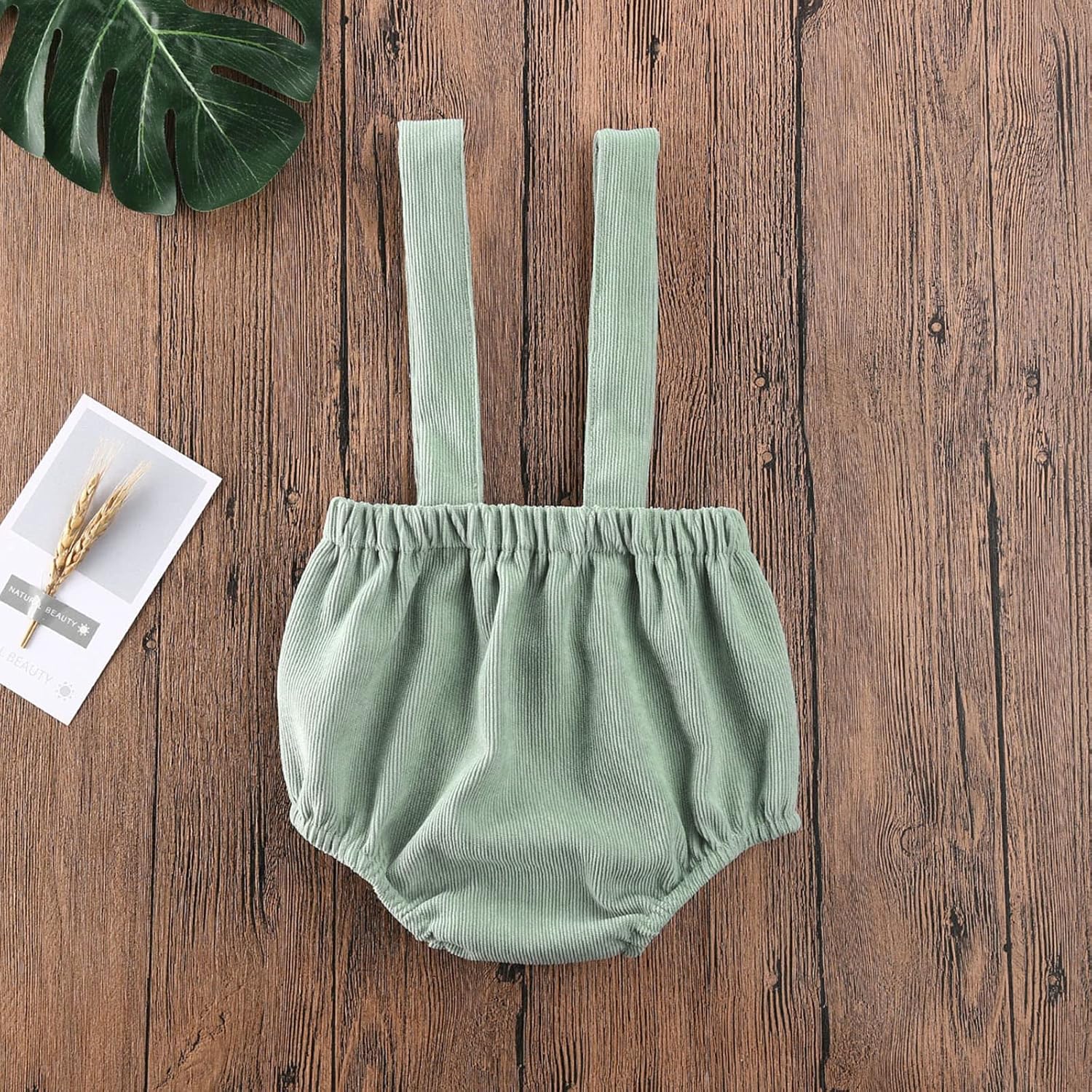 Emmababy Baby Boys Girls Suspender Overalls Romper with Built-in Pockets