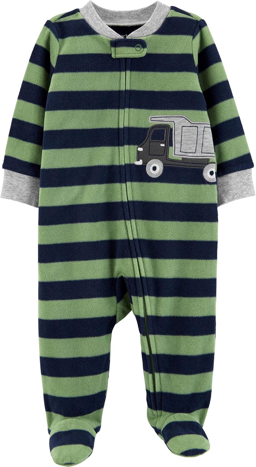 Carters Baby Clothes Boys Long Sleeve 100 Polyester Footies
