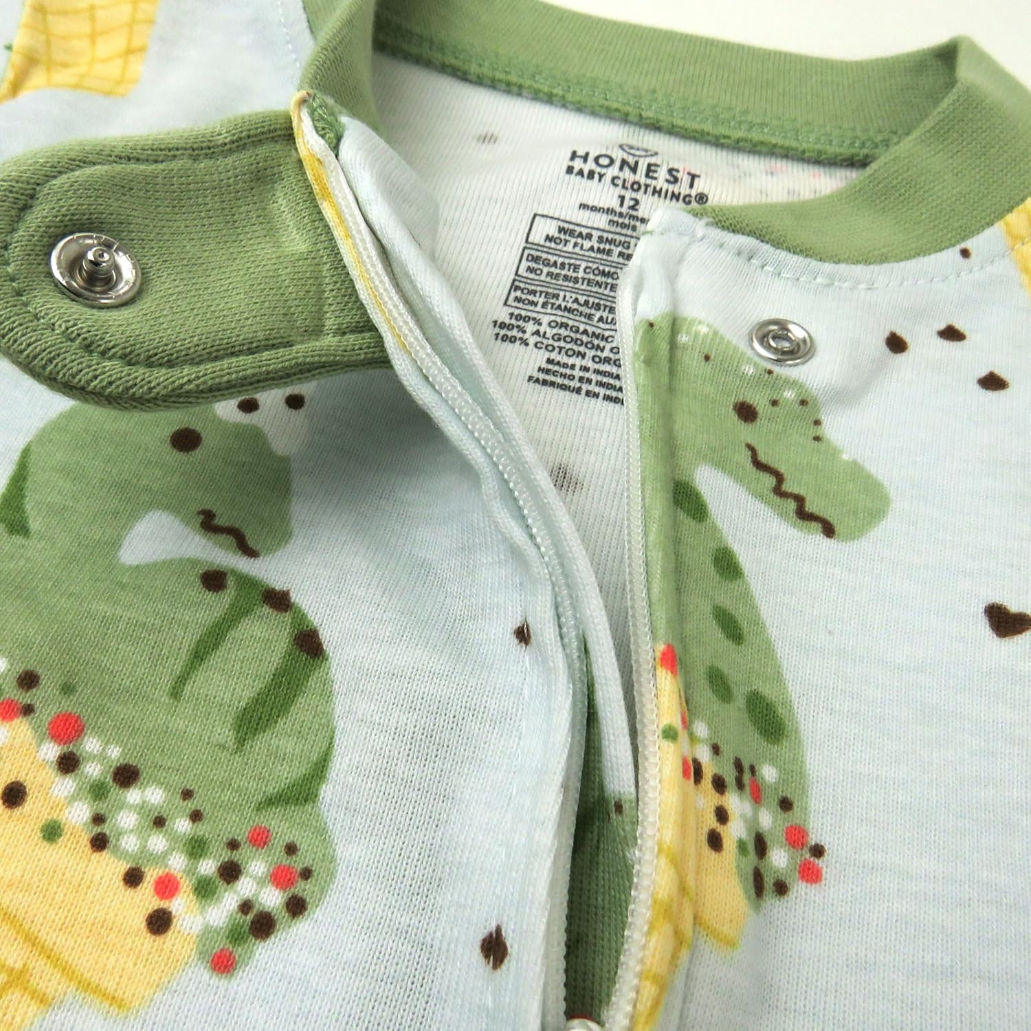 HonestBaby 100 Organic Cotton Pj Set for Babies