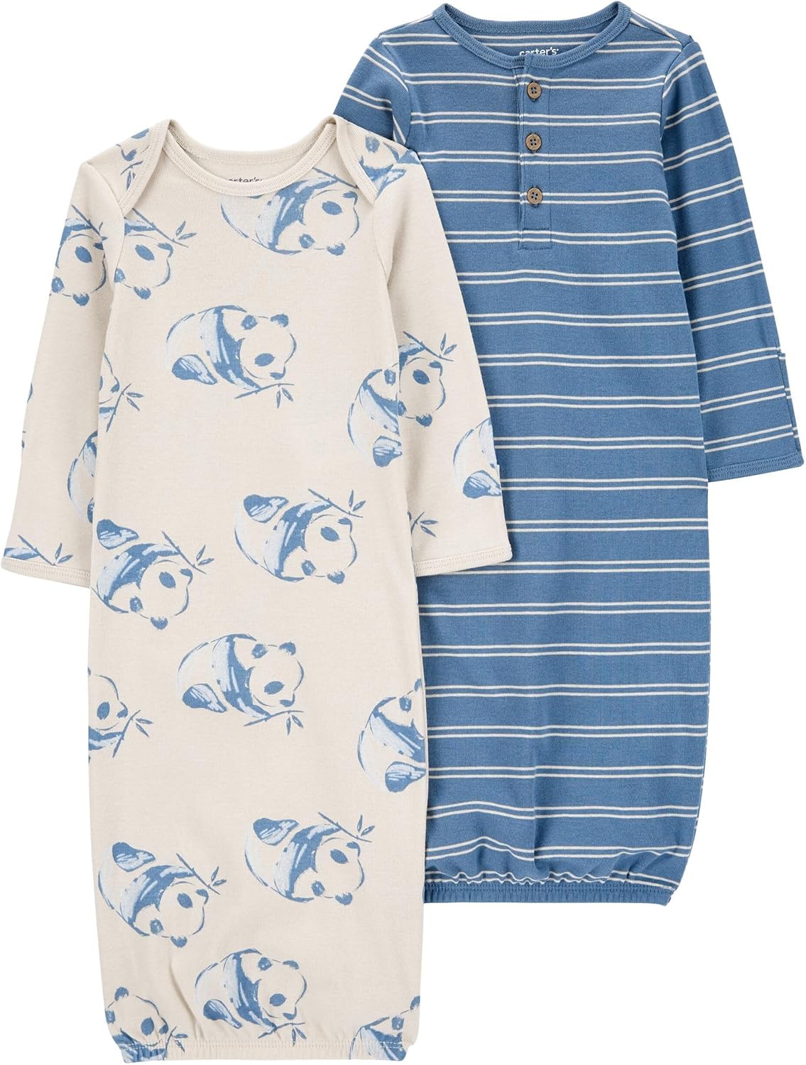 CARTERS Baby Boys 2 PK Bear Sleeper Gown