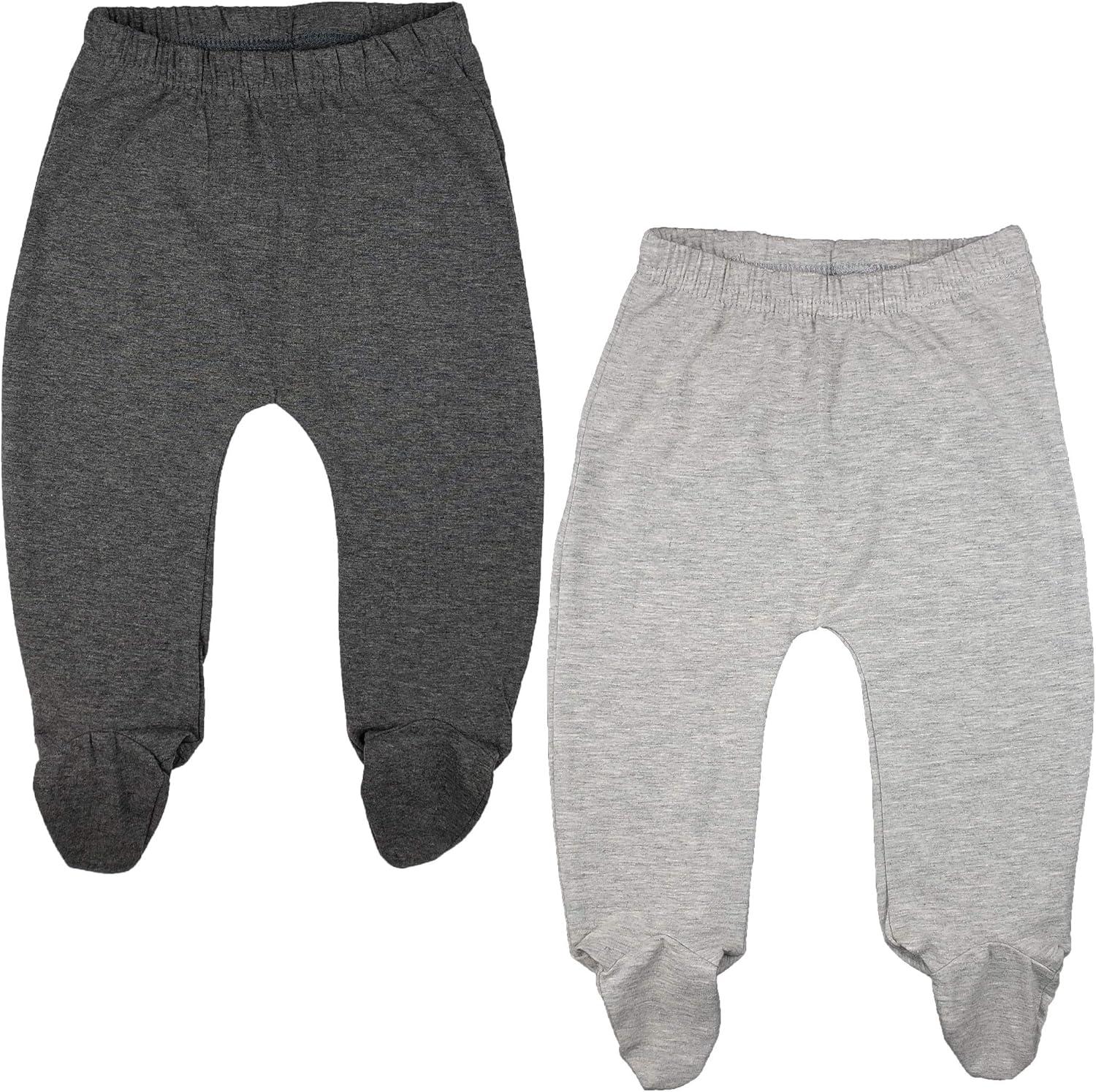 Trendy 123 Bear Baby Soft Cotton Spandex Pants with Feet