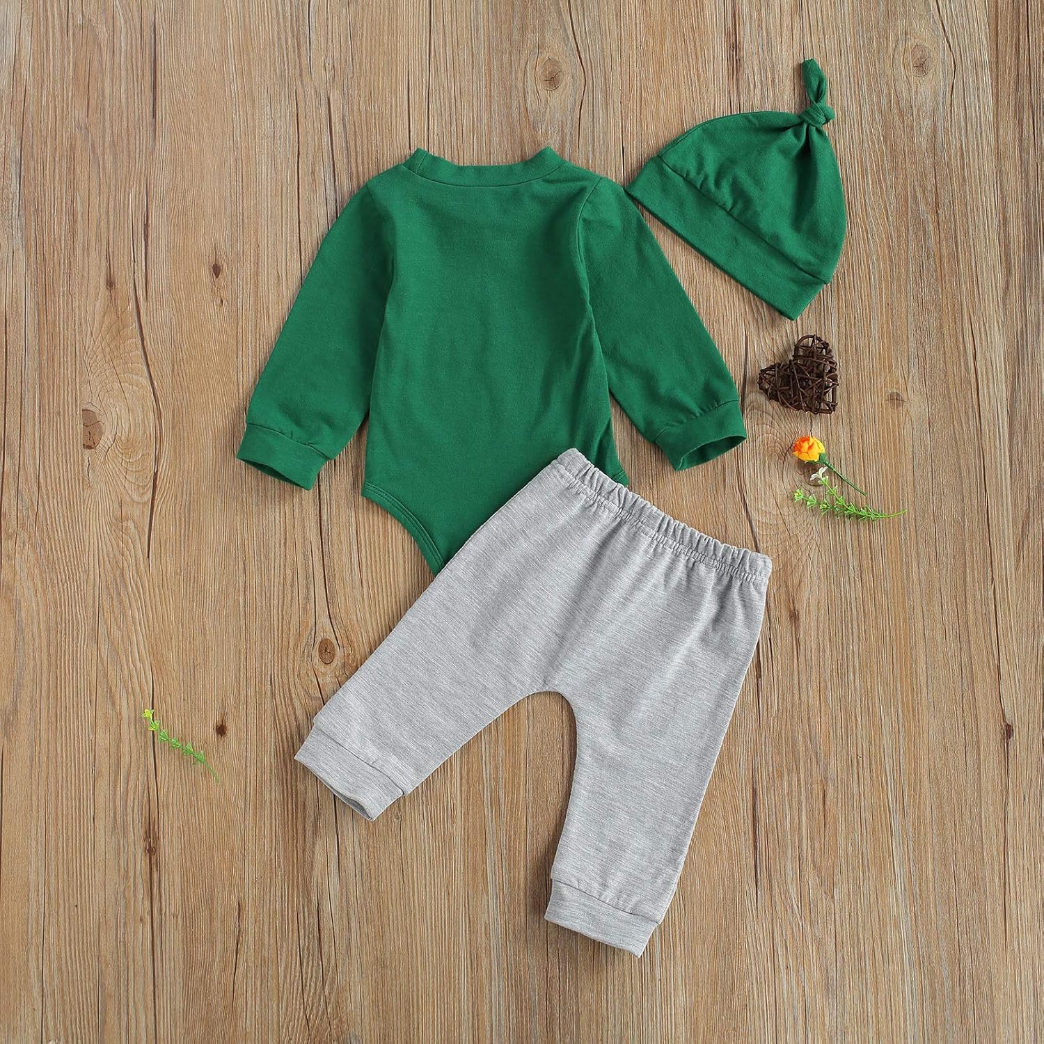 Bowe NUMBER 1 Adorable Valentine Toddler Boys Romper Set with Camo