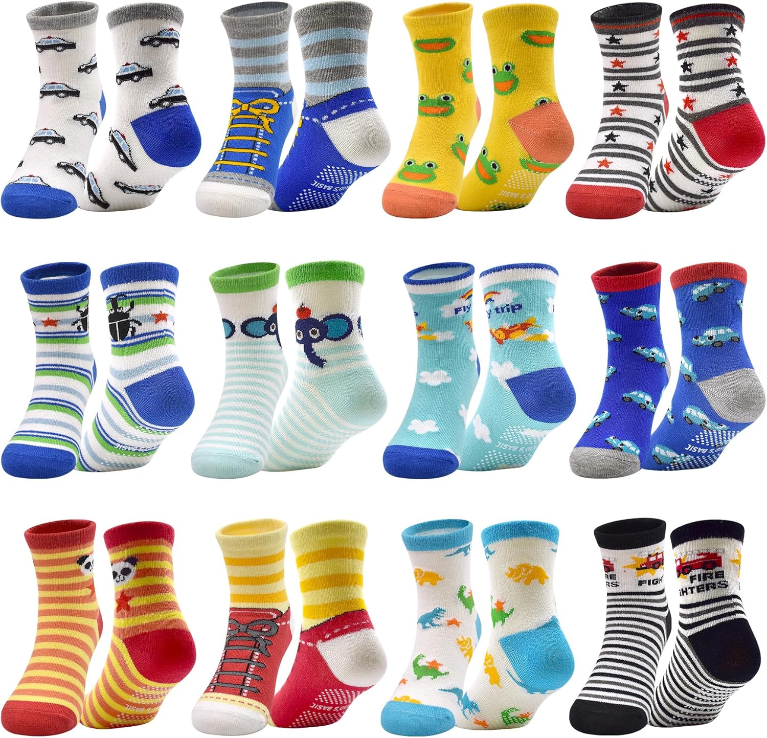 Sturdy Non-Slip Socks for Toddlers