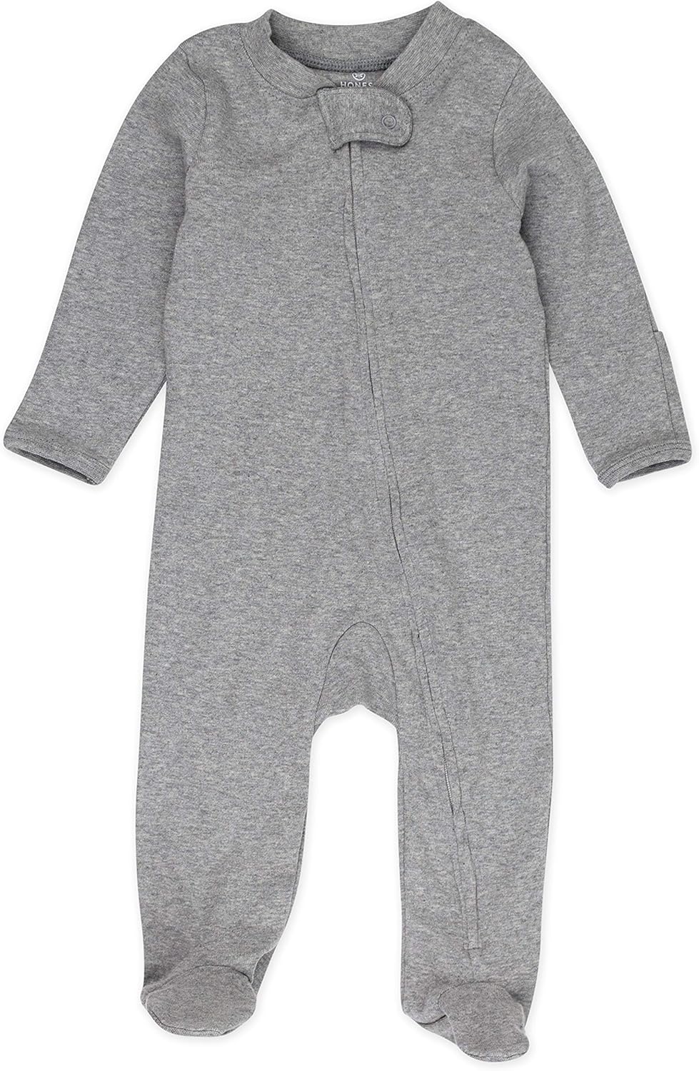 GOTS Organic Honest Baby Sleep Play Pajamas for Boys 2-Pack