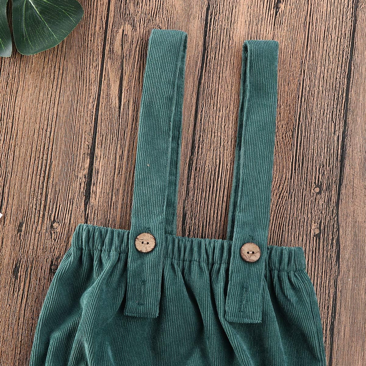 Mubineo Unisex Corduroy Overalls