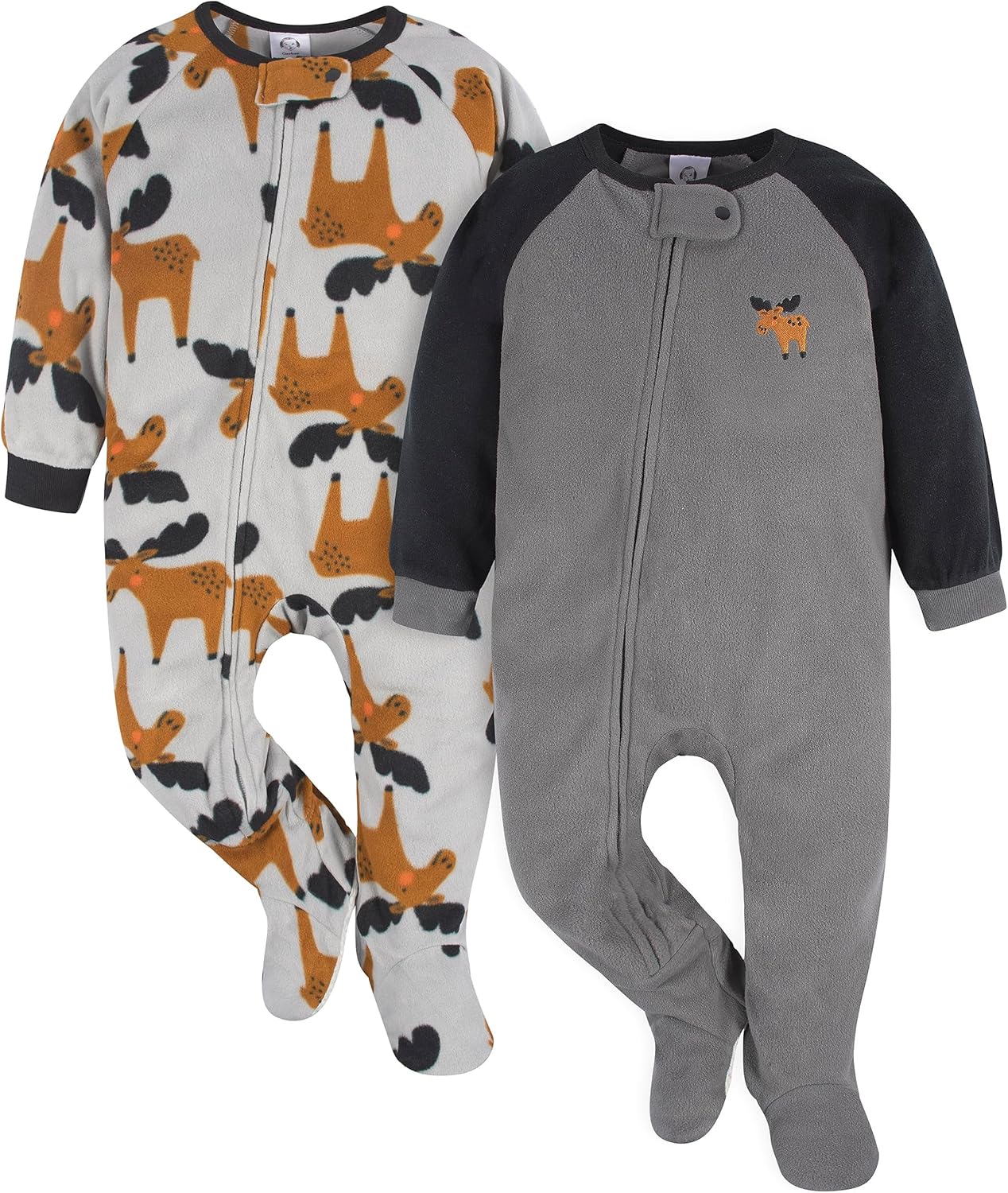 Two-Pack of Flame-Resistant Fleece Pajamas