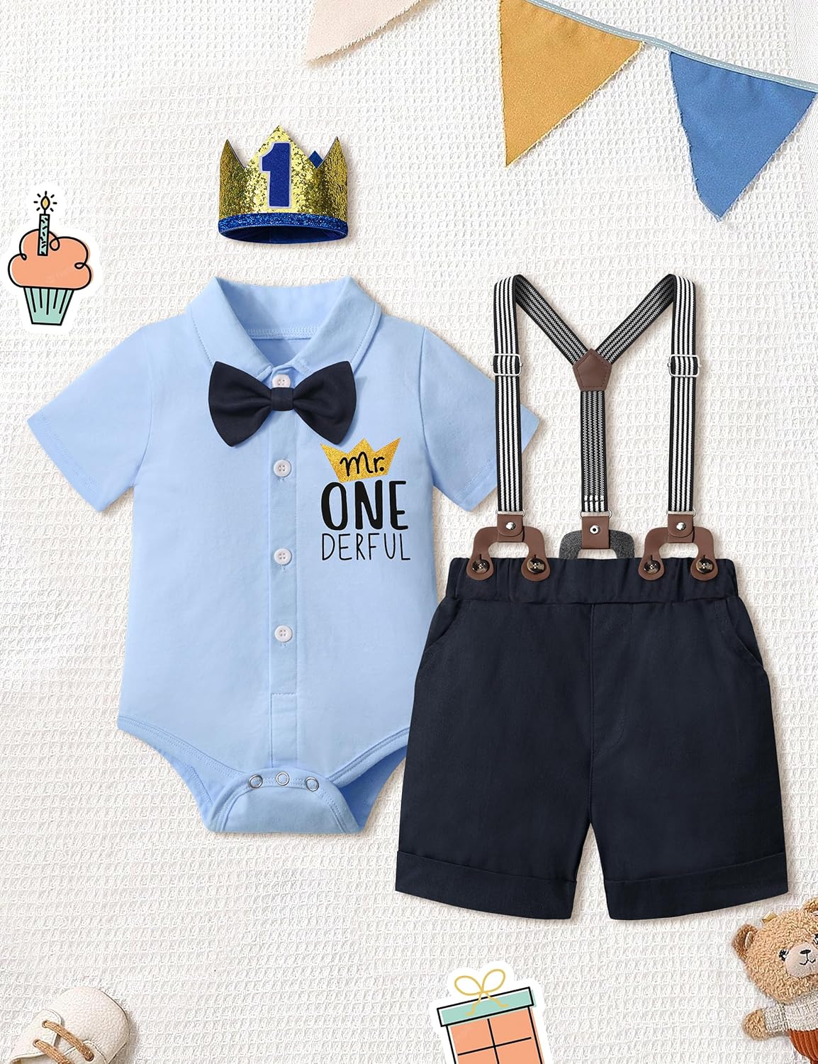 Vyborov Celebrate Vyborov 1st Birthday Party Set for Boys