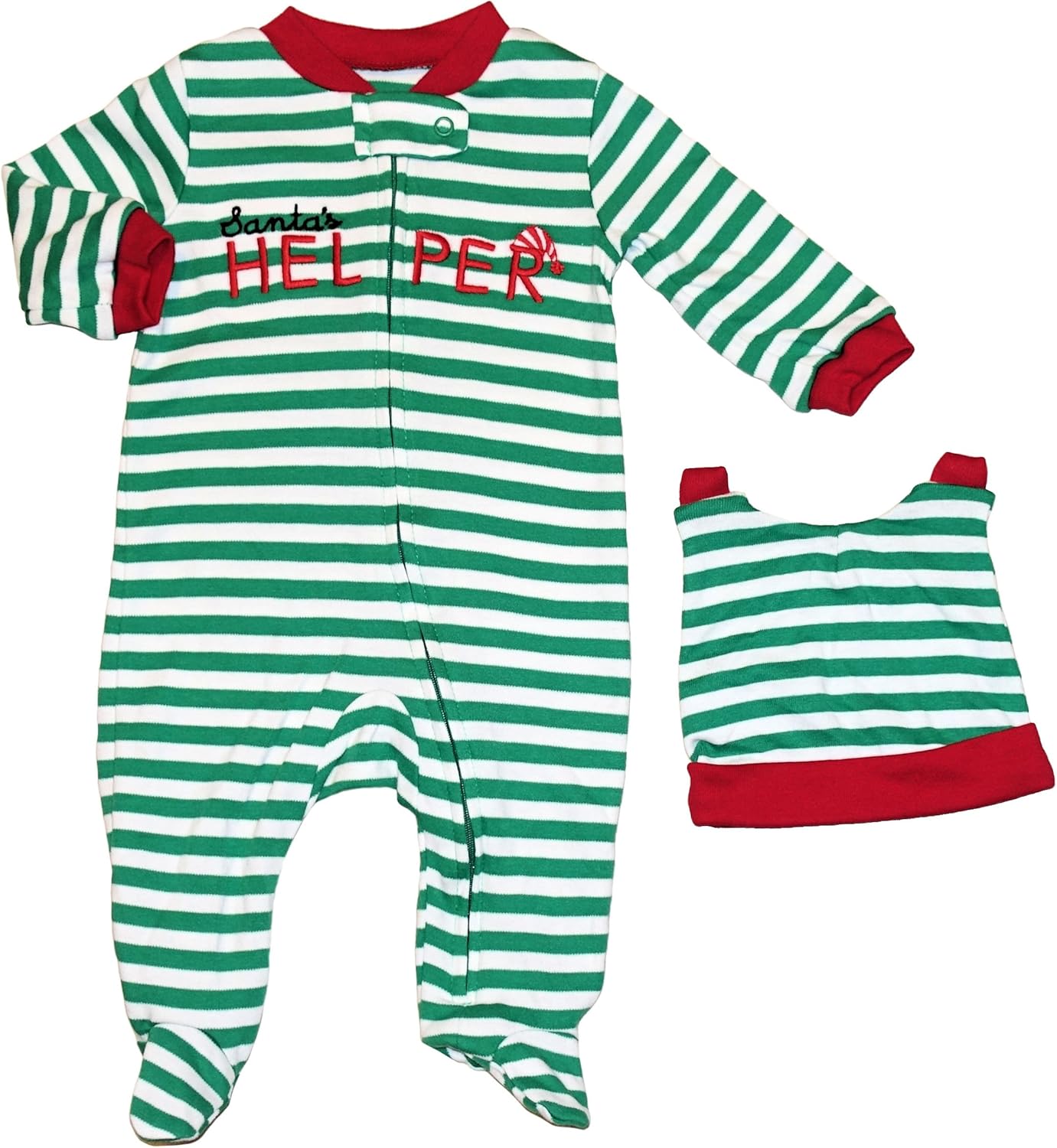 Carters Just One Year Baby Boys Long-Sleeve Footed Blanket Sleeper