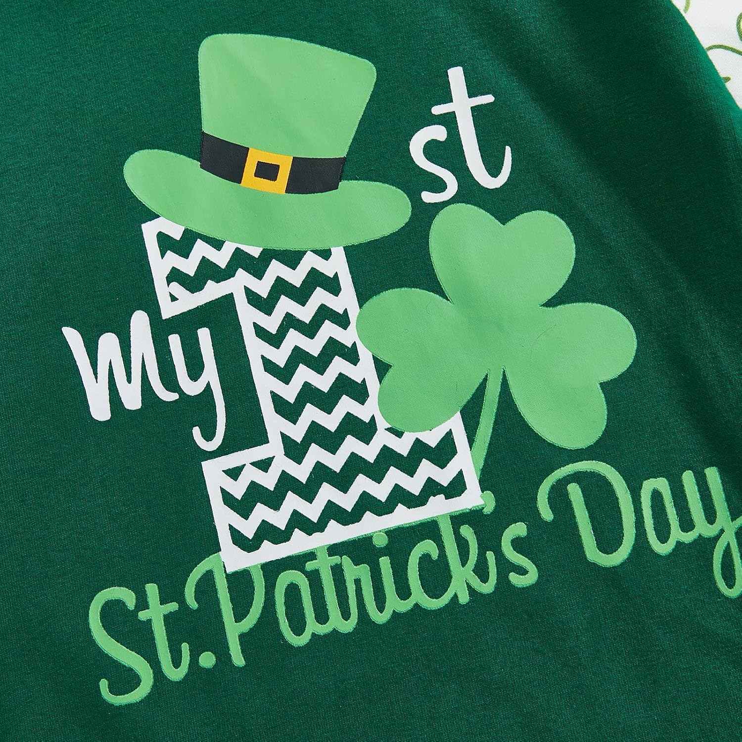 BemeyourBBs St Patricks Day Shamrock Baby Set - Baby Boy Outfit