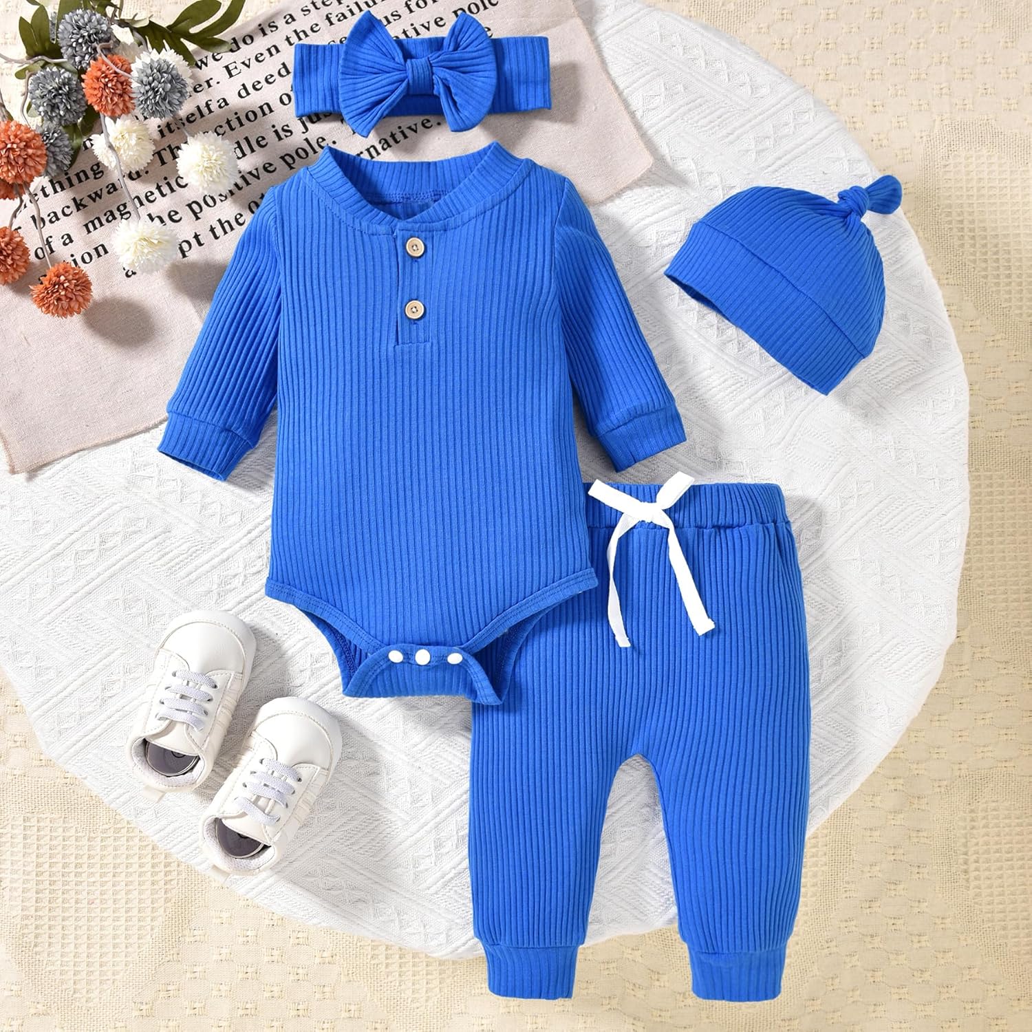 Multi-Sized Gender-Neutral Baby Outfit