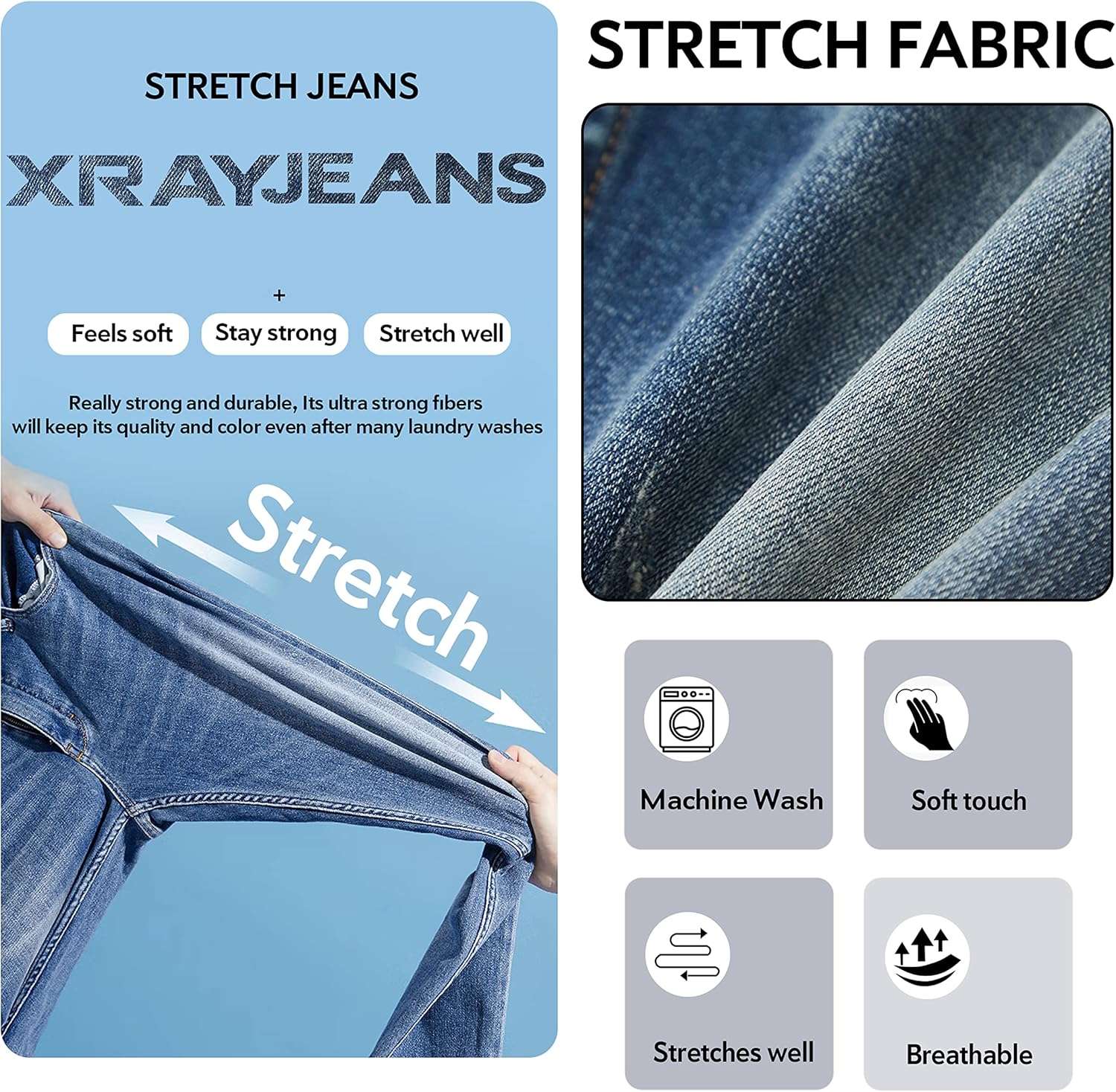 X Ray Boys Distressed Jeans