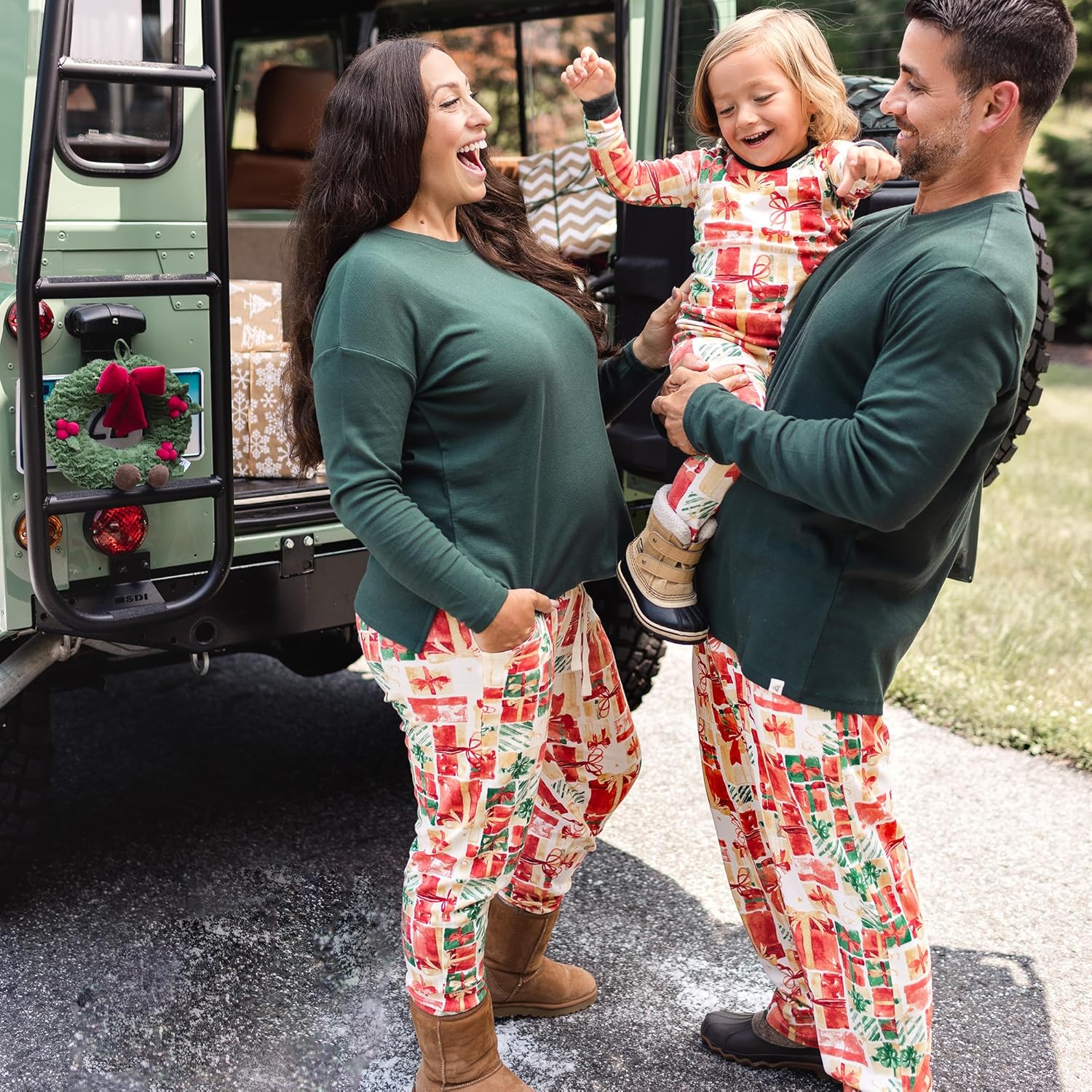 Burts Bees Baby Christmas Pajama Sets - Cozy Soft Pajamas for Kids Adults