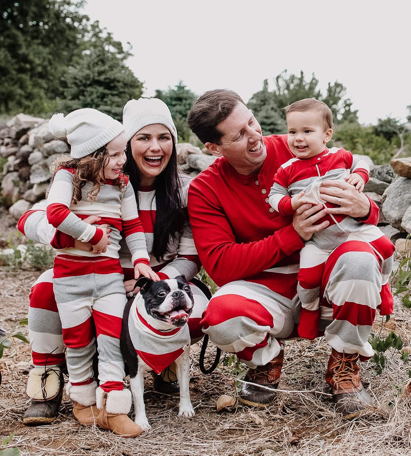 Burts Bees Baby Family Christmas Pajama Sets - Matching Sets for Families