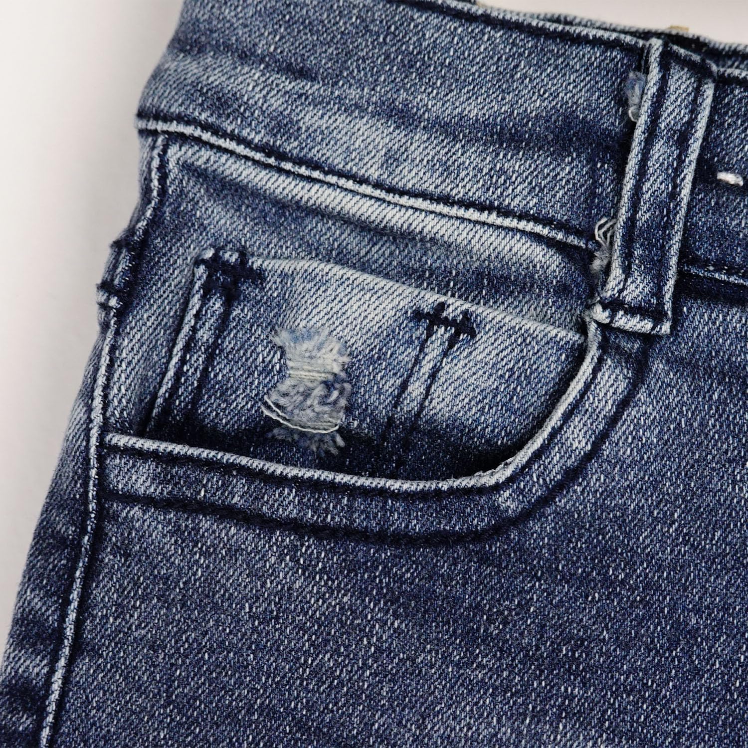 STOLEN STONEWASH DENIM Jeans for Toddlers Taurus Fit with Elastic Band