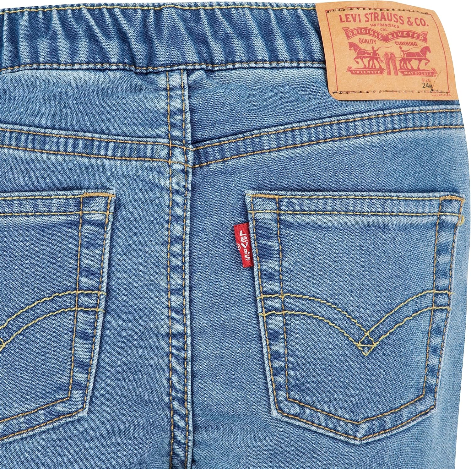 Levis Boys Classic 5-Pocket Fit Denim Jeans