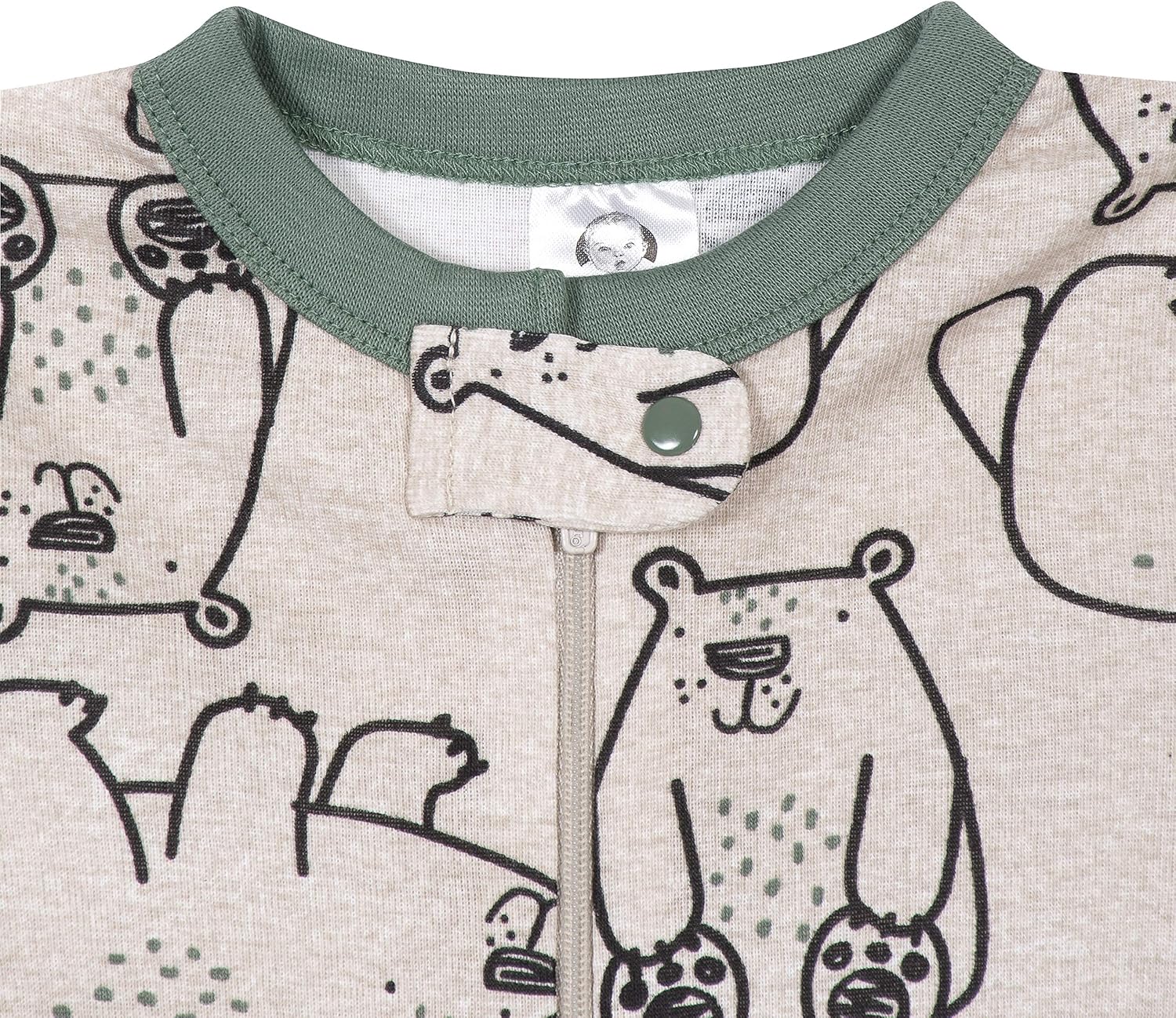 Gerber Baby Boys Pajamas 4-Pack with Snug Fit Safety Features